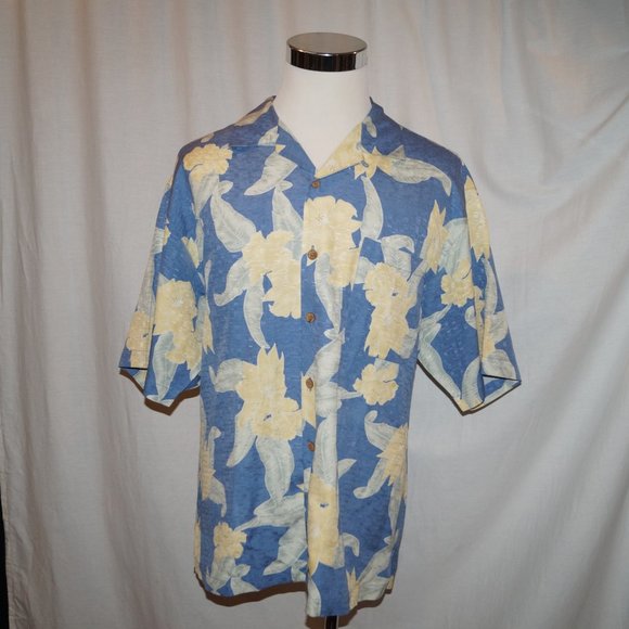 Tommy Bahama Other - TOMMY BAHAMA 100% Silk Hawaiian Tropical Floral